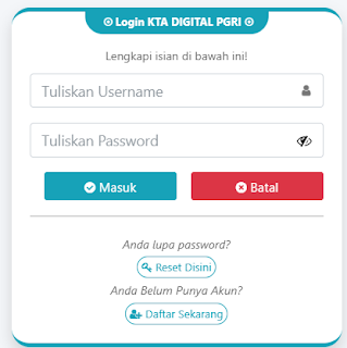 Register PGRI Aceh Tamiang - Persatuan Guru Republik Indonesia Cabang Aceh Tamiang